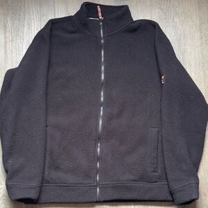 Men's Black Fleece Sweater